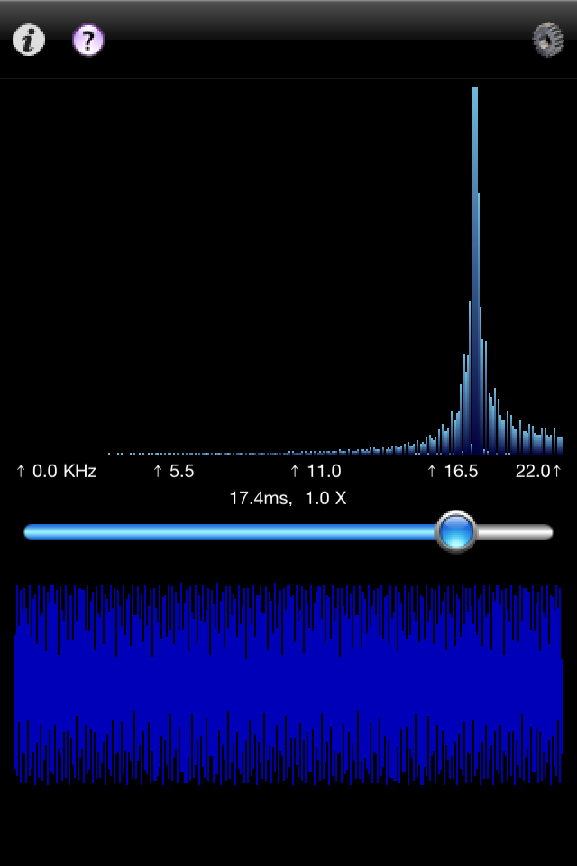 spectrum analyzer iphone