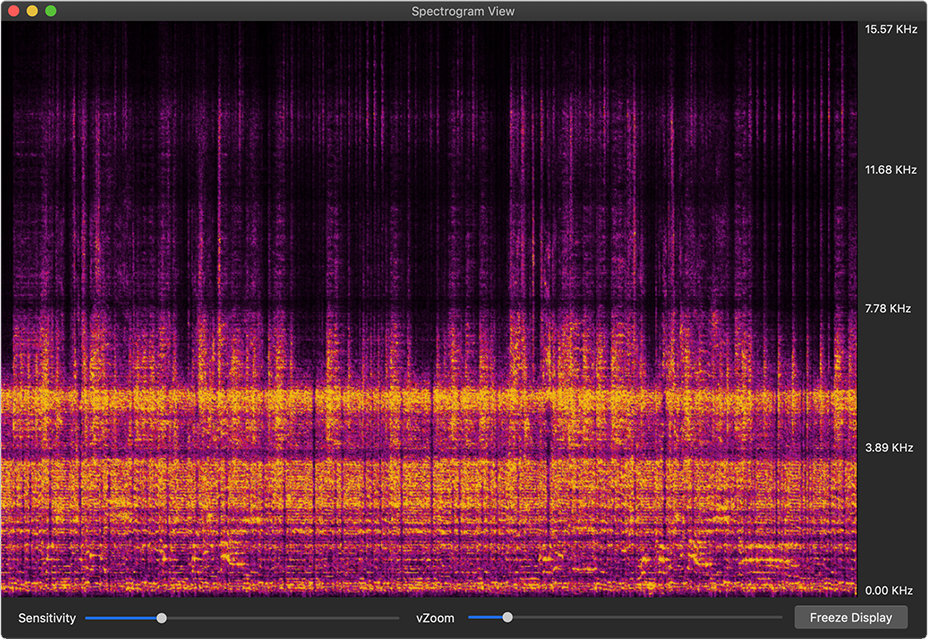 Audio Spectrum Analyzer Mac Free